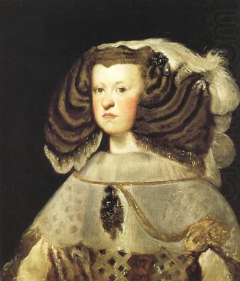 Diego Velazquez Portrait de la reine Marie-Anne (df02) china oil painting image